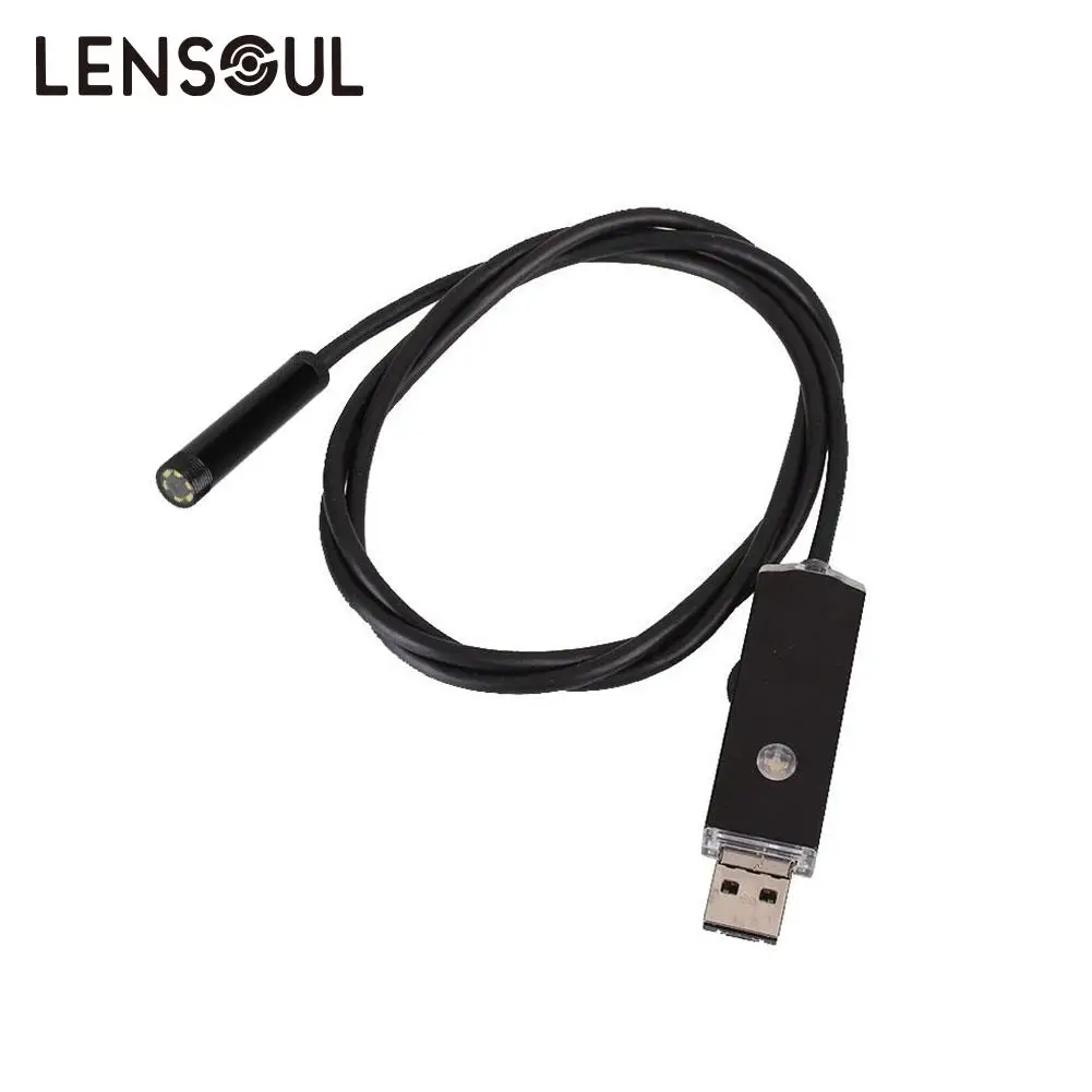 Lensoul 2 м 8 мм 2MP USB/Micro USB эндоскоп IP67 водонепроницаемая Труба Змея осмотр бороскоп мини видеокамера для телефона Android