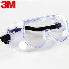 3M 1621 анти-ударные анти-химические брызги защитные очки Экономичные прозрачные линзы защита глаз защита от пыли лабораторные очки