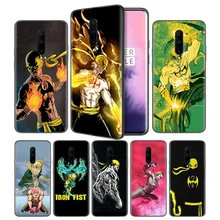 Iron Fist Art Retro Soft Black Silicone Case Cover for OnePlus 6 6T 7 Pro 5G Ultra-thin TPU Phone Back Protective