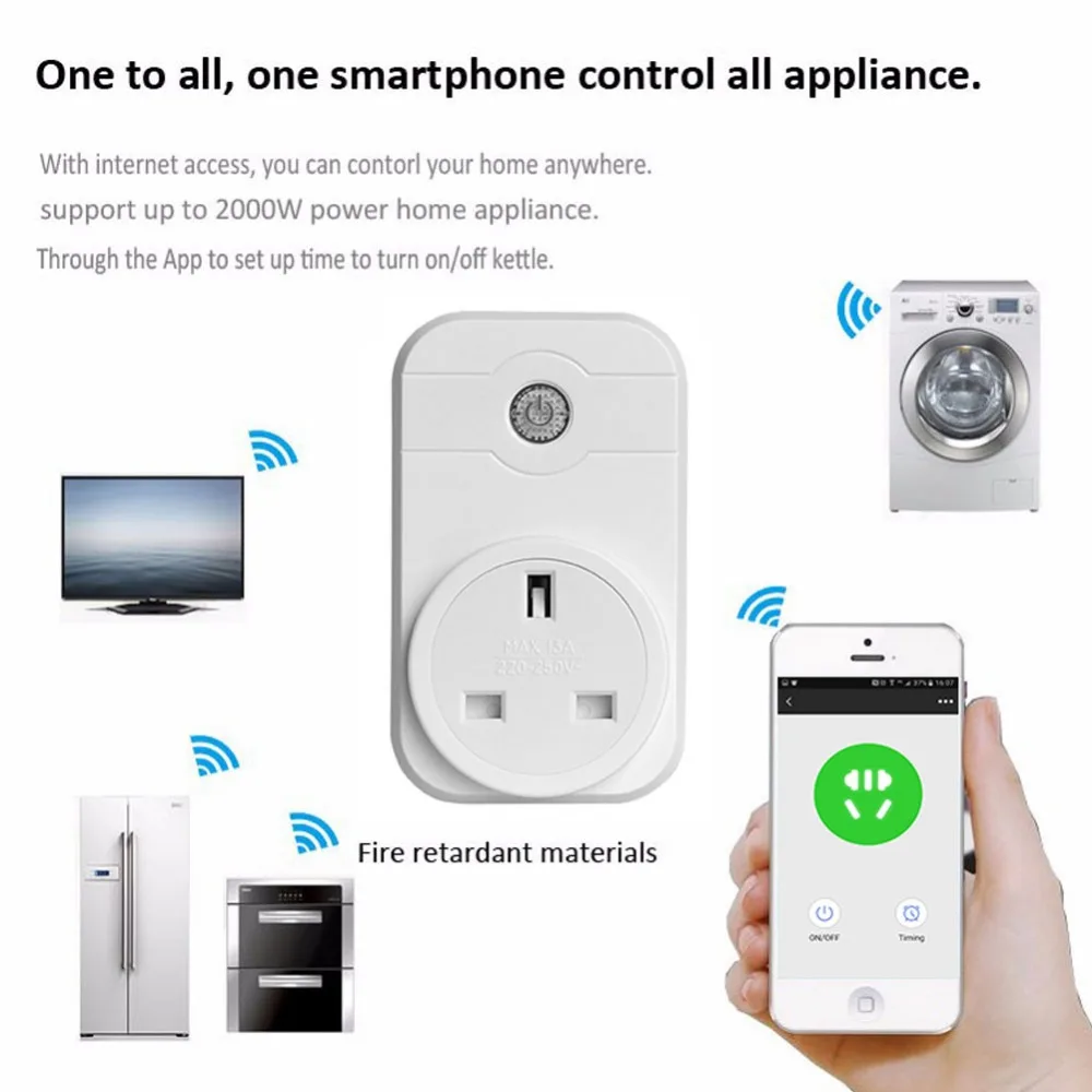 

Smart home WIFI invoice control timing fuction