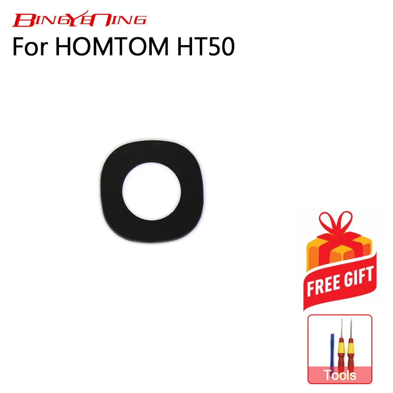 BingYeNing Новый оригинал для Homtom HT50 сзади основной камеры Стекло Экран протектор