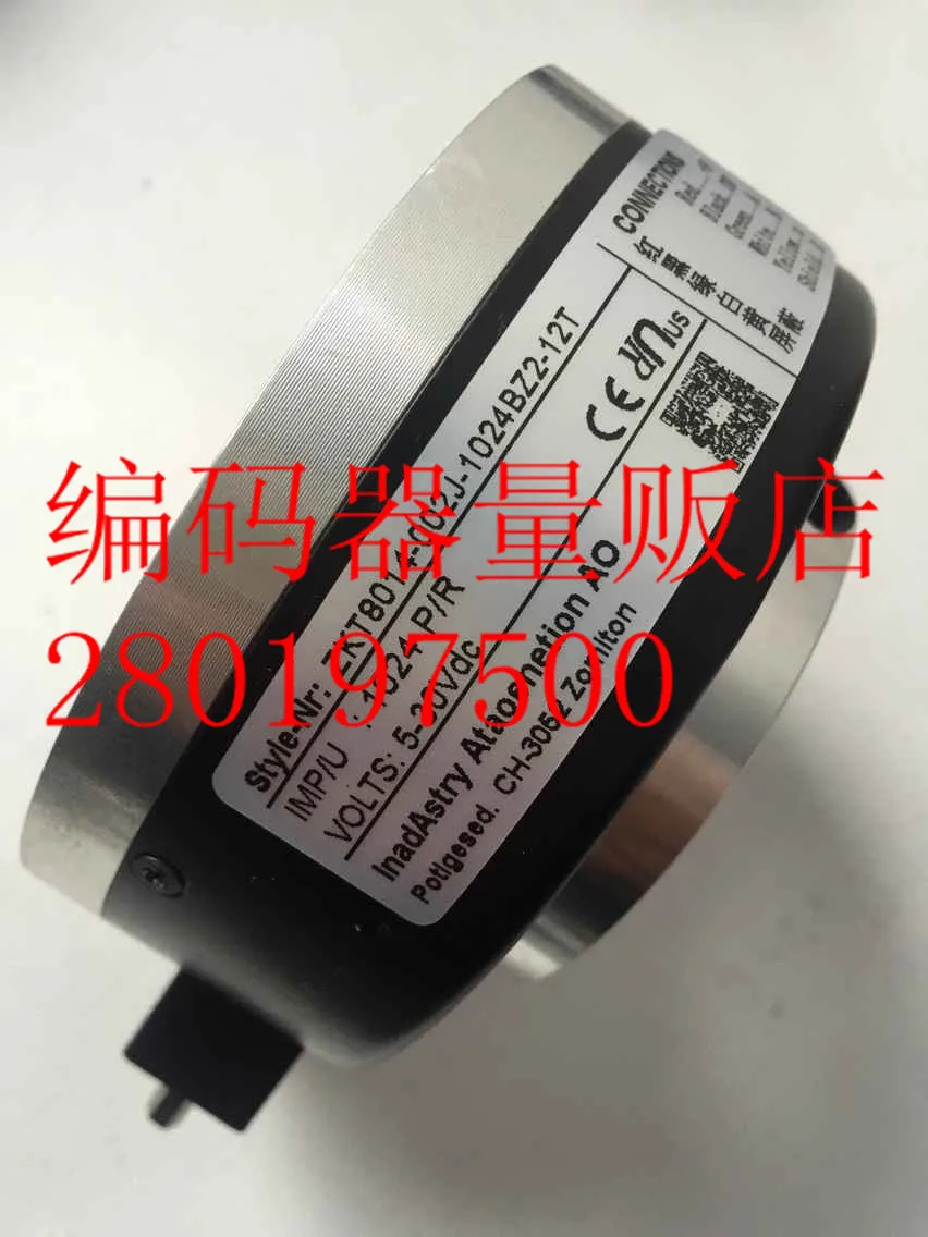 

[BELLA] ZKT8014-002J-1024BZ2-12T new rip hollow shaft encoder
