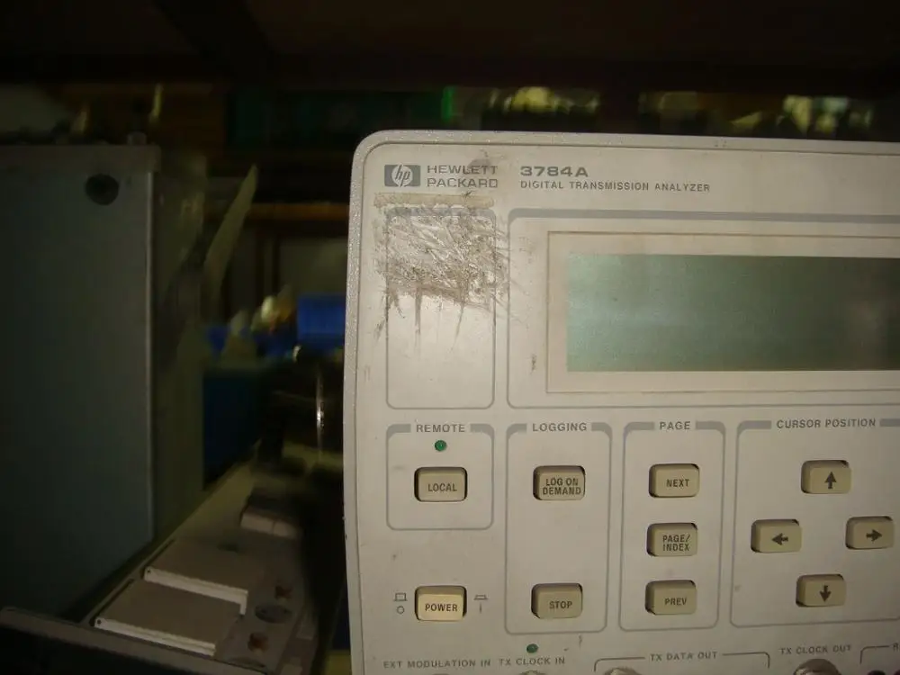 

[SA] Positive! The instrument used HP3784A digital transmission analyzer real 3784A
