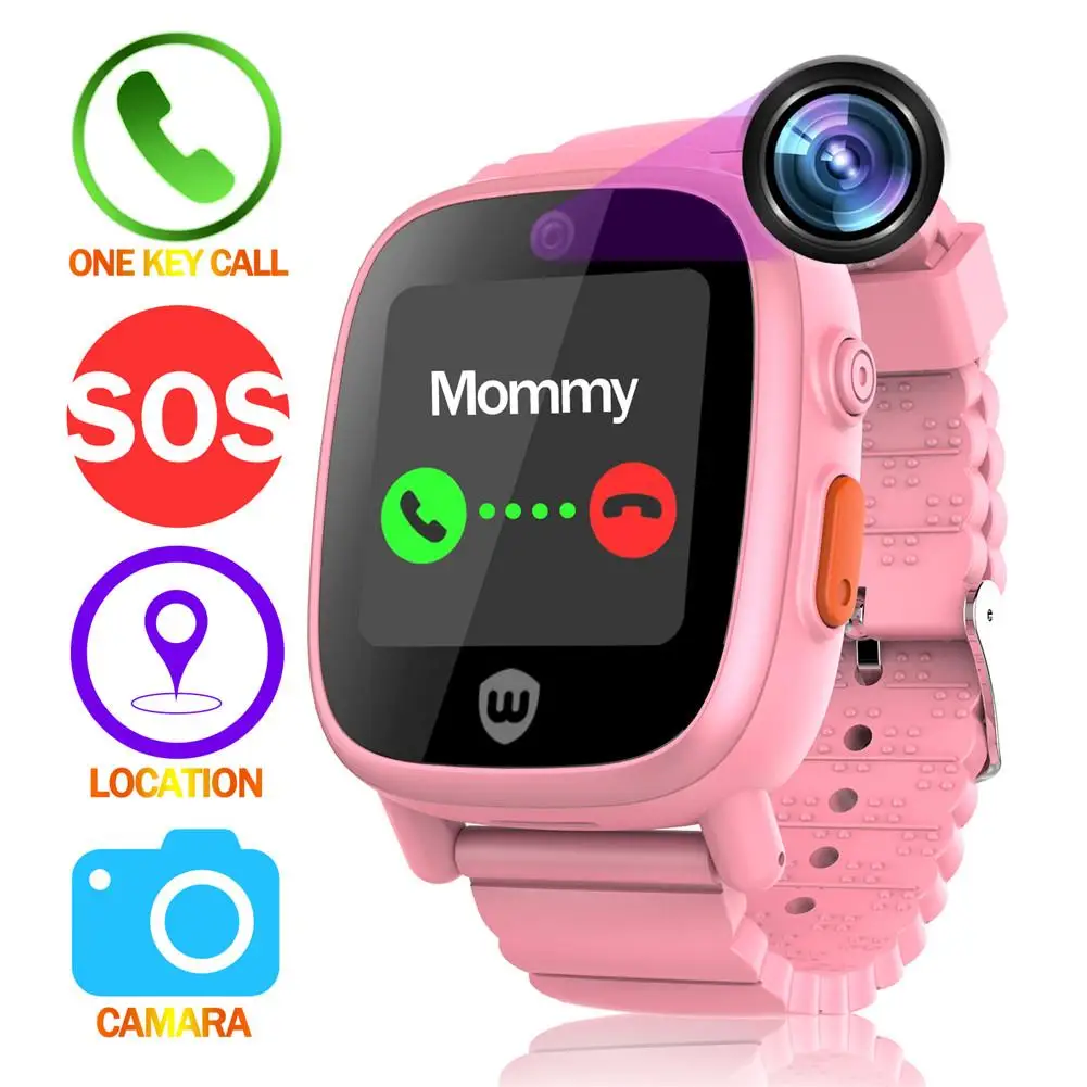 

UMEOX Children's Phone Watch Call GPS Positioning Taking Photo SOS Help Watch K7 Telephone Watch
