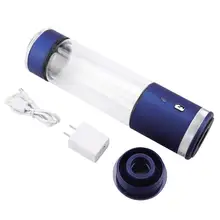 400 ml Портативный водорода богатые воды очиститель бутылка зарядка через usb Lonizer чашки фильтра генератор