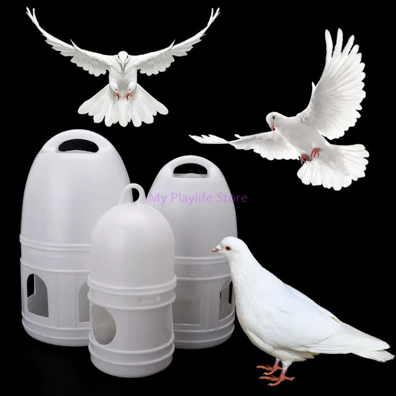1.2L/3L/5L кормушка для голубей, птицы, автоматический Поильник для птиц, курица, поилка, контейнер для питья, чашка для воды, товары для птиц C42