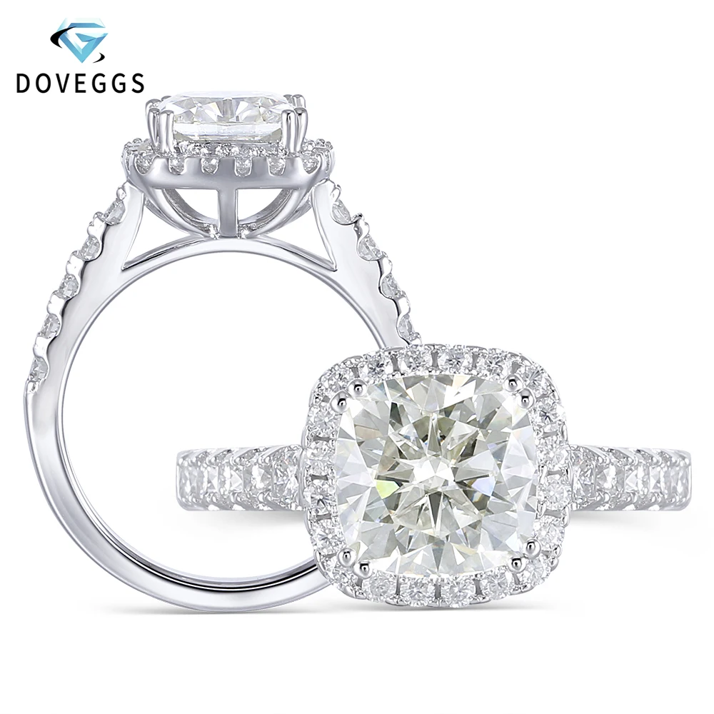 Кольцо обручальное DovEggs из стерлингового серебра 925 пробы с серебряным центром 2