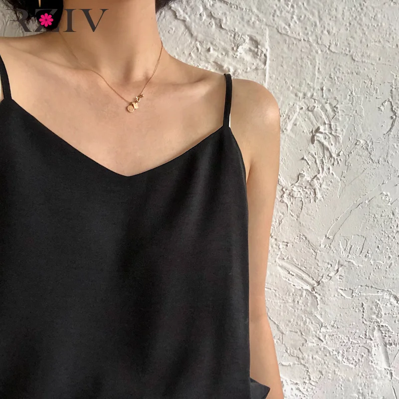 

RZIV Camisole female summer casual solid color camisole