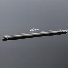 1 шт. 200 мм электрическая отвертка набор сверл Ph2 двухсторонний 1/" 6,35 мм шестигранный хвостовик отвертка влияние ДИД отвертки биты