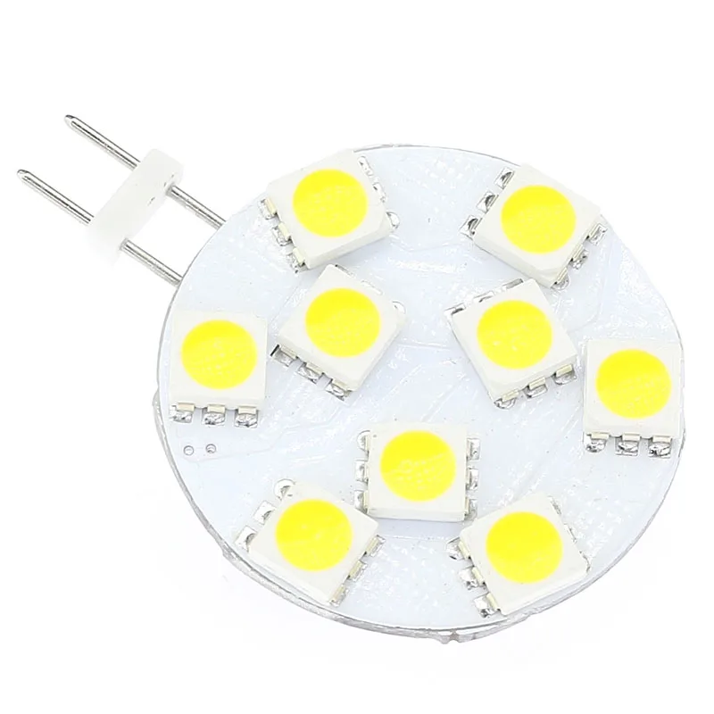 Dimmable G4 Led лампа 9led 12VDC 12VAC теплый белый/белый 150LM Точечный светильник Yachts лодки кораблей автомобилей тележки лампы 20 шт./лот