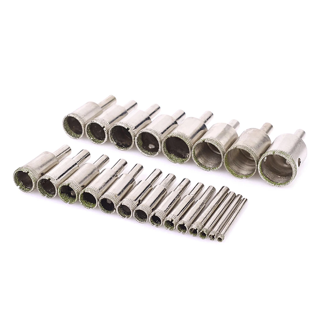 

Hole Saw Drill Bits Set Tile Ceramic Cutter Glass Marble 3-13mm 10Pcs Diamond