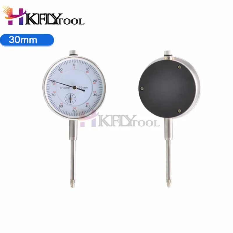 

Precision 0.01mm Dial Indicator Gauge 0-30mm Meter Precise 0.01mm Resolution Indicator Gauge mesure instrument Tool dial gauge