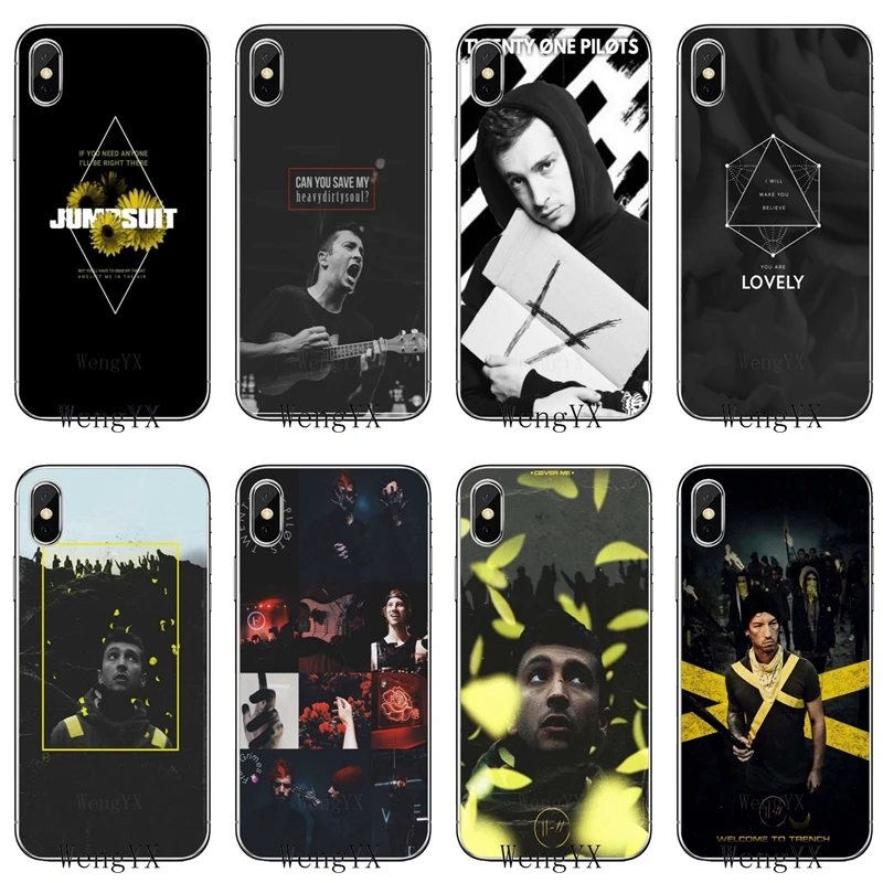 Мягкие Аксессуары из ТПУ чехол для телефона Huawei P7 P8 P9 P10 P20 pro Lite plus P Smart Mini 2017 Tyler Joseph