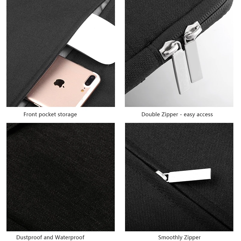 Nylon Laptop Sleeve Bag Pouch for Macbook Air 11 13 Pro 13.3 15.4  Retina Unisex Liner Sleeve Notebook Case