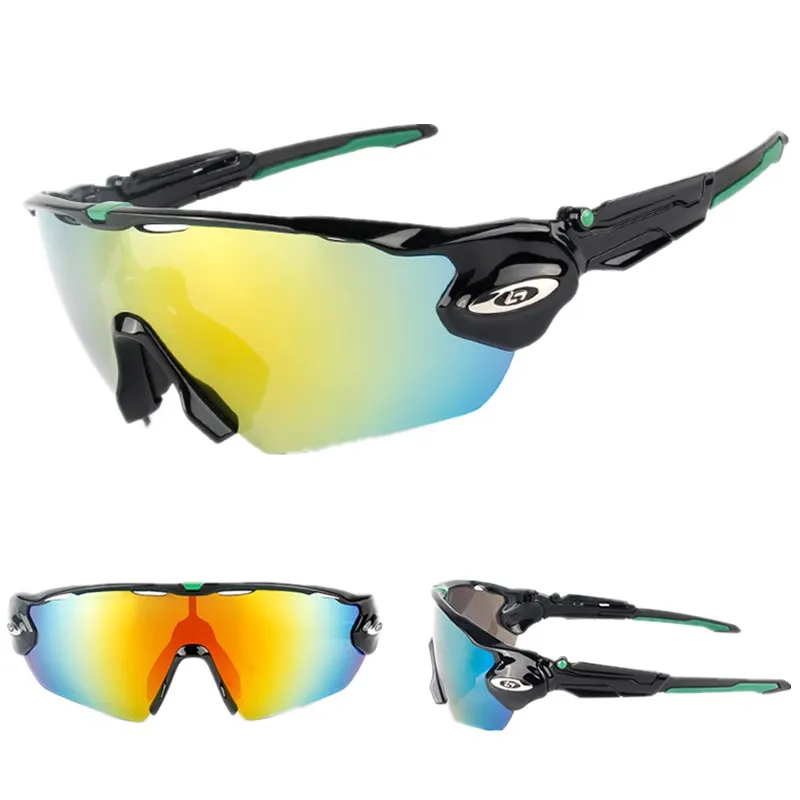 New Patent Cycling Sunglasses Outdoor Polarized UV400 Fishing Eyewear Mountain Bike Road Bike Windproof Glasses Running Goggle