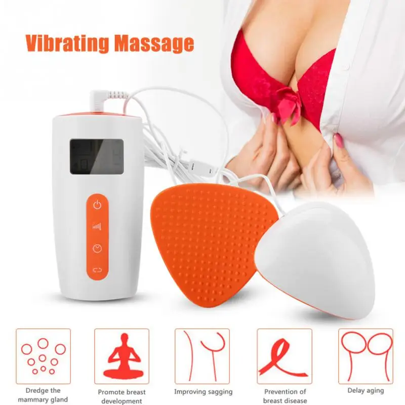 

Portable Electric Breast Enlarging Massager Chest Vibrating Massager Breast Enhancement Device SPA Massager Health Care