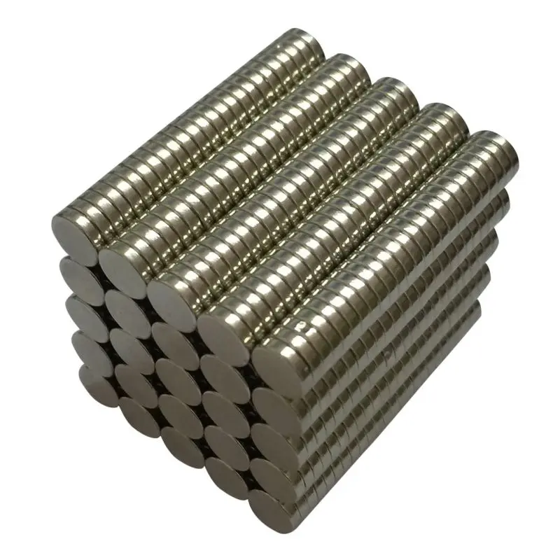 6*1.5 mm Strong Small Round Cylinder Bulk Customized Disc NdFeB Rare