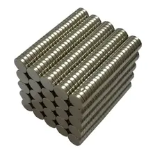 6*1.5 mm Strong Small Round Cylinder Bulk Customized Disc NdFeB Rare Earth Magnet Neodymium Magnets Craft 50Pcs