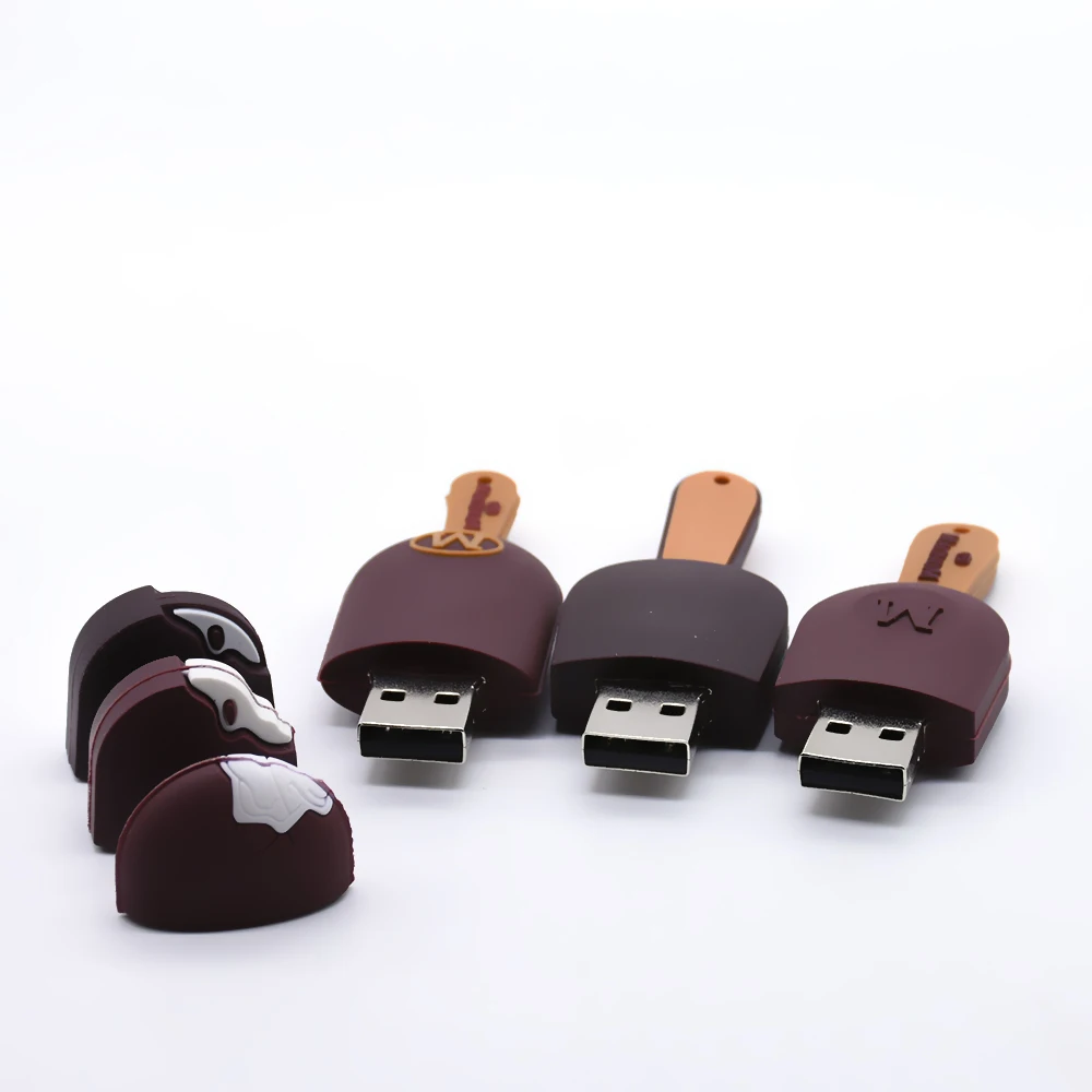 Мороженое карту флэш-памяти с интерфейсом usb 4 gb/8 gb/16 gb/32 gb/64 ГБ Флеш накопитель memory stick флэш-диск usb2.0 stick mini подарки Бесплатная доставка