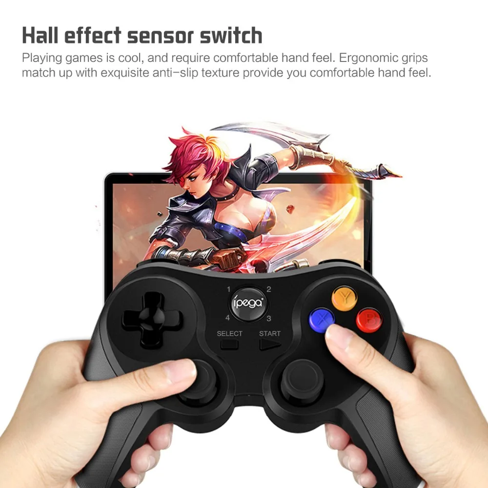 Wholesale Hot Sale ELFMIC Bluetooth Game-Pad Joystick Wireless Controller Remote Control Shutter Gamepad PC Computer Laptop