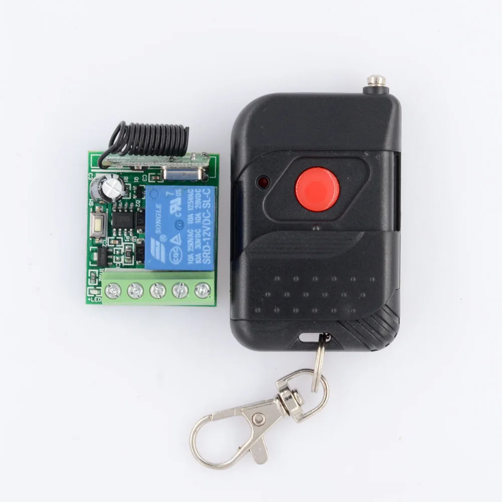 

Time Delay OFF Remote Switch DC 12V 1CH Momentary 5s 10s 15s Time Delay OFF Wireless Remote Switch Normally Open Closed