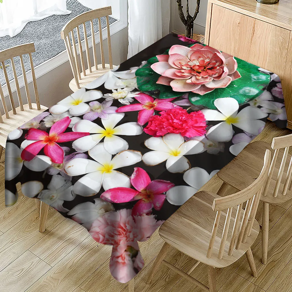 

Decorative Table Cloth Tassels Dinner Table Coffee Mat Table Cover Kitchen Oilcloth Wedding Home Kitchen Decoration 190611