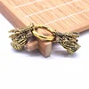 1 set  Retro Dragon head Clasps for Bracelet end connection fastener DIY Jewelry Making Inner Size 8mm ► Photo 3/6