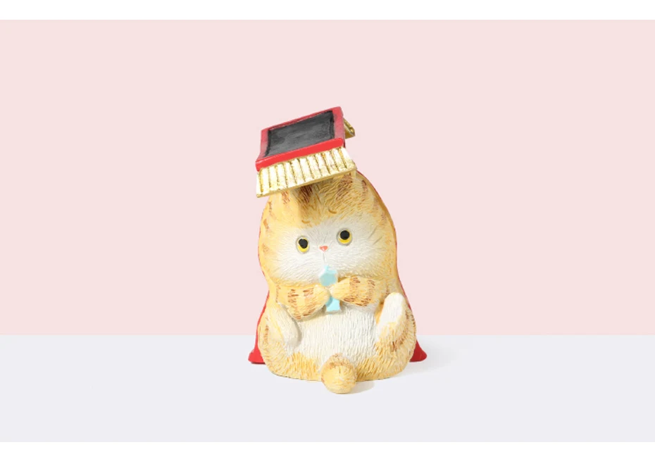 Mini Forbidden City kitten ornaments toys 02