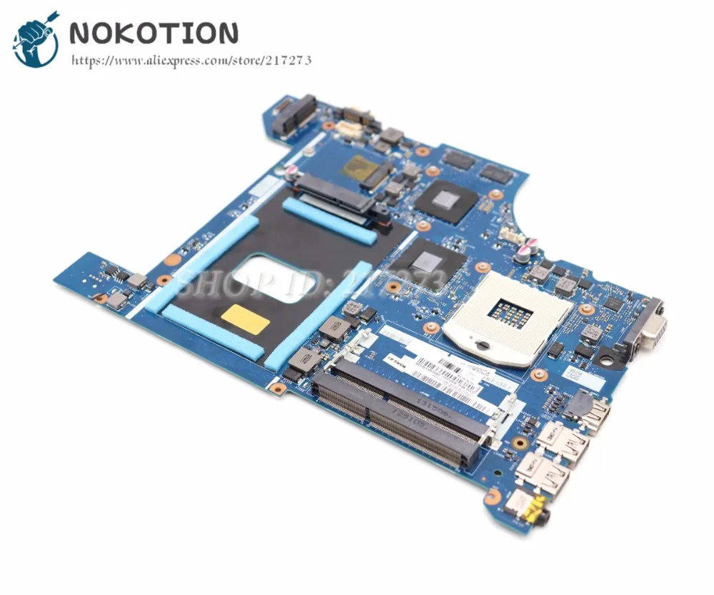 Материнская плата NOKOTION для Lenovo thinkpad edge E531 материнская ноутбука 04Y1304 VILE2 основная