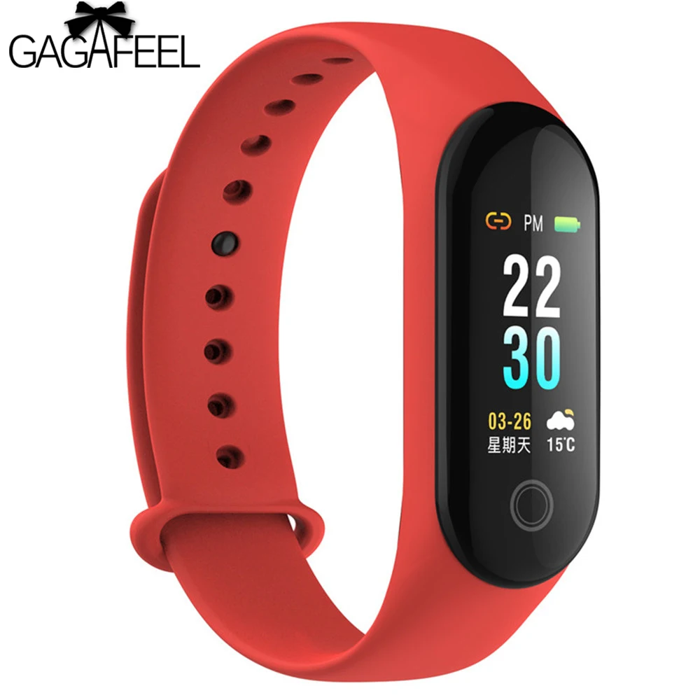 

M3 Smart Band Bracelet Fingerprint Color Screen IP67 Waterproof Smartwatch Heart Rate Monitor Smart Watch
