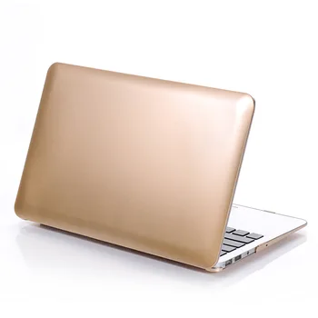 

Metal gold silver Hard Case Cover for Macbook Pro 13.3 15.4 Pro 12 13 15 inch For Macbook Air 11 13 Laptop Shell