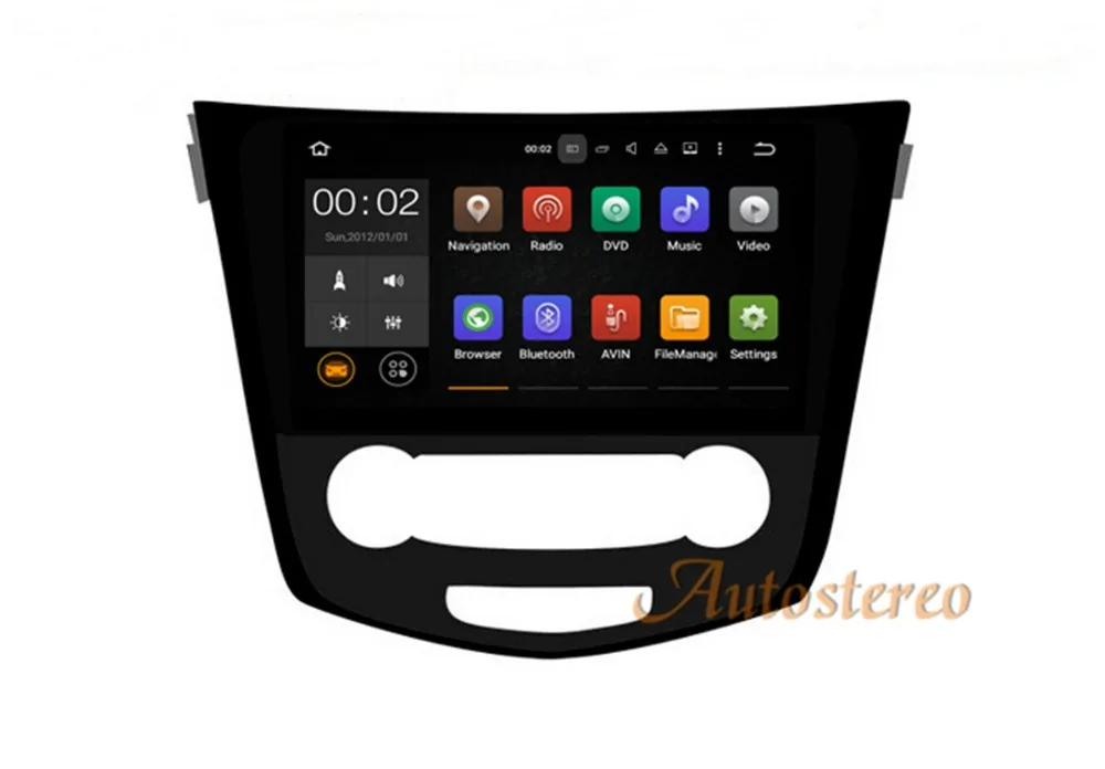 

Android 7.1 Car DVD Player stereo unit GPS navigation for Nissan X-TRAIL Qashqai Dualis Rouge 2013 2014 2015 2016 2017 vehicle