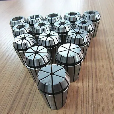 Precision ER25 15PCS Spring Collet Set From 2mm 16mm for CNC milling tool