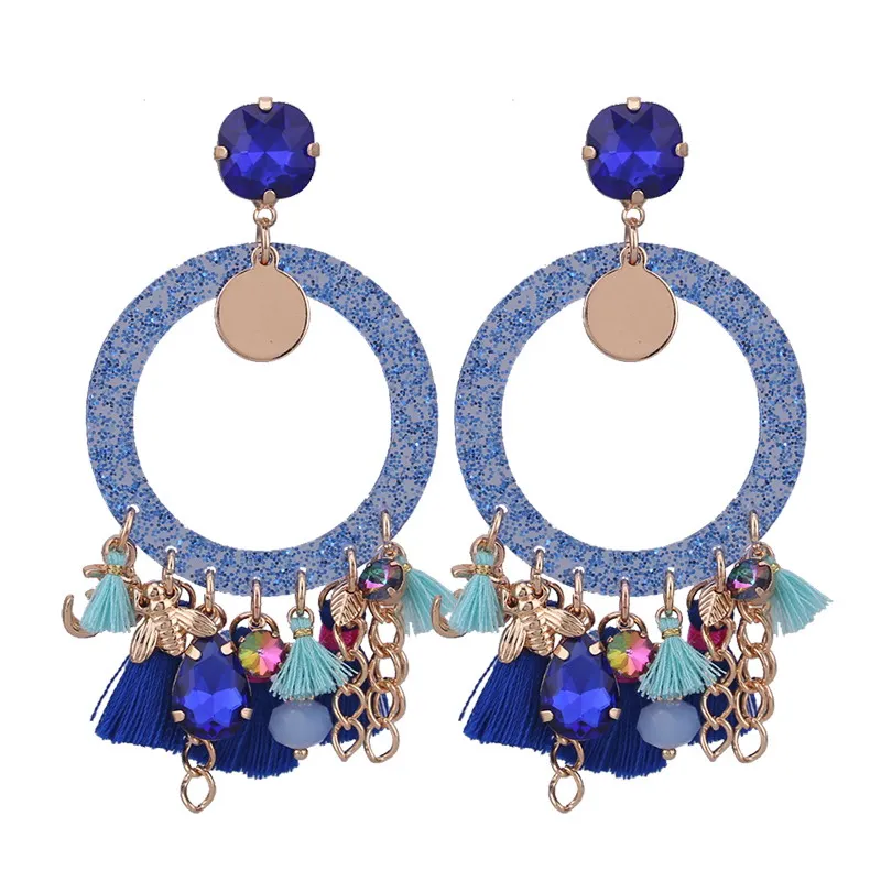 Earrings Sapphire