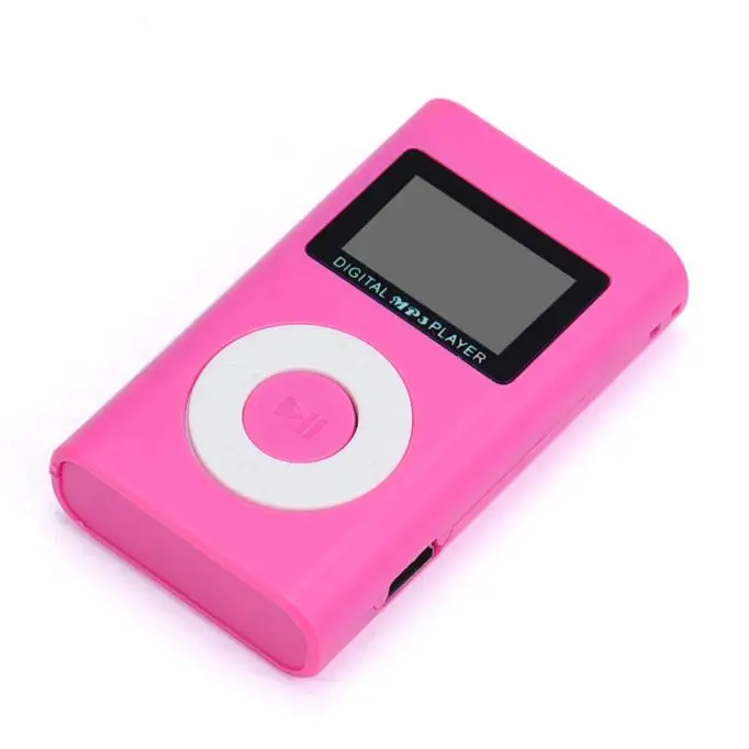 HIPERDEAL USB Mini MP3 Player LCD Screen Support 32GB Micro SD TF Card New Brand MP3 Player Simple Fashion MP3 Player Ja16