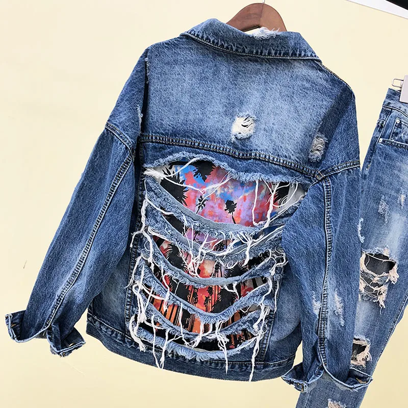 big jean jacket