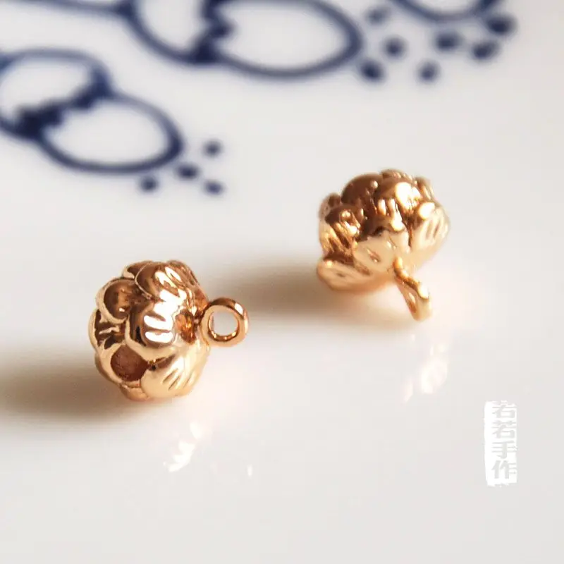 

10 pcs/lot gold color charms pendants DIY golden materials bracelet necklace earrings jewelry making craft handmade no fading