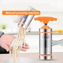 Маленькая машина для лапши домашняя ручная машина для прессования лапши машина из нержавеющей стали