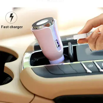

12V USB Car Essential Oil Diffuser Auto Air Refresher Ultrasonic Aromatherapy Portable Car Aroma Diffusers USB Car Accessorie