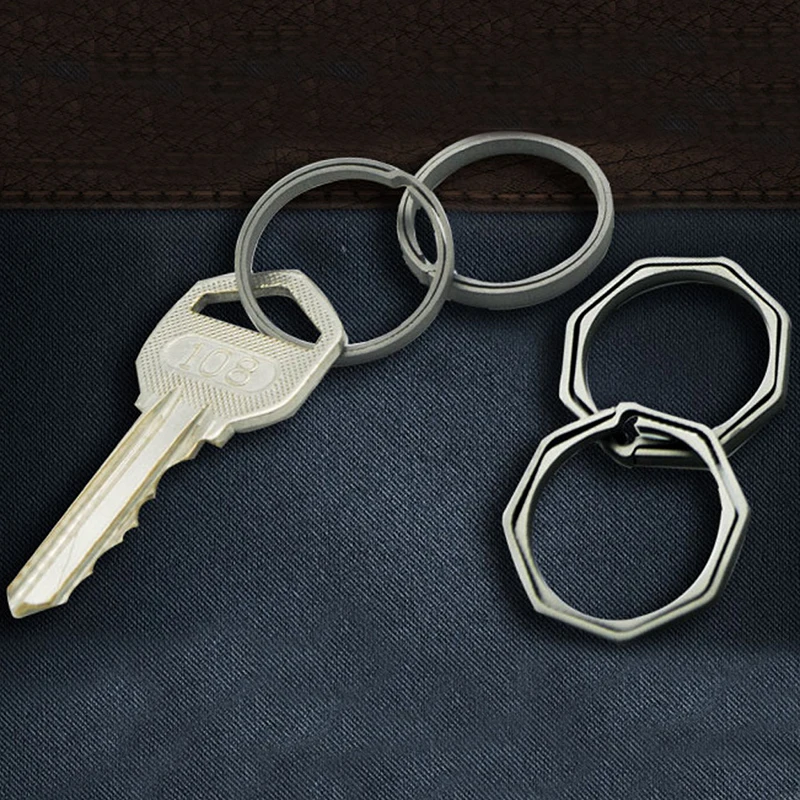 EDC multi function key ring fast hanging titanium portable gadget alloy key ring Quicklink Tool