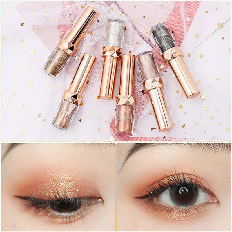 

Cosmetics Makeup Liquid Eyeshadow Glitter Shimmer Long Lasting Pigment Eye Liner Pencil Make Up Moisturizing and lasting