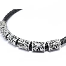 1 шт. высококачественные весовые бусы с рунами викингов молоток для браслетов для кулона ожерелье DIY для бороды волосы бусины C49