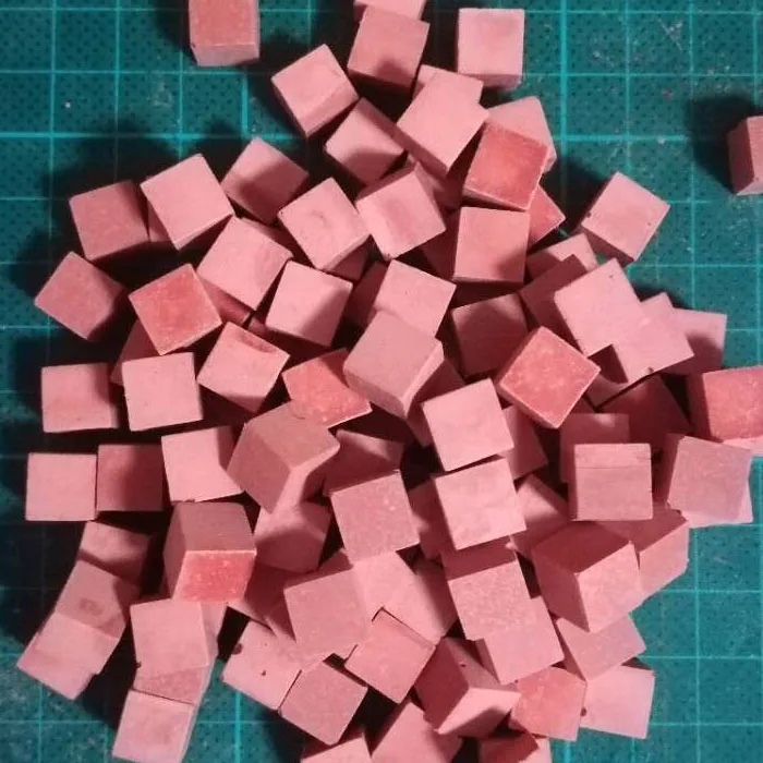 450 шт 1 см красный искусственный квадратный кирпич DIY песочный стол Модель
