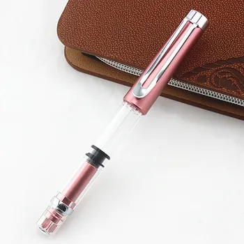 

Transparent white English calligraphy Duckbill parallel Art pen flower body Flat Nib Tibetan Arabic Fountain Pen