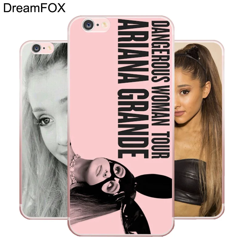 L332 Ariana Grande Soft TPU Silicone Case Cover For Apple