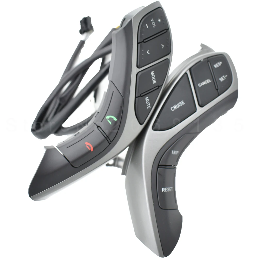 

For Hyundai Elantra Dropship 8.23 Bluetooth Call Constant Speed Cruise Modified Multi-functional Steering Wheel Switch Button