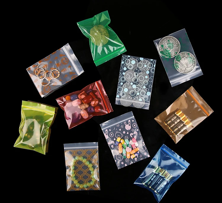 HARDIRON اللون الطباعة البسيطة قفل بسحّاب حقيبة التخزين مجوهرات مسحوق شفافة PE مختلطة نمط البلاستيك مختومة كيس تغليف HARDIRON اللون الطباعة البسيطة قفل بسحّاب حقيبة التخزين مجوهرات مسحوق شفافة PE مختلطة نمط البلاستيك مختومة كيس تغليف