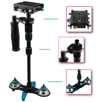 

FOTGA S-450 Handheld Steadycam Video Stabilizer for DSLR Camera Camcorder HDDV Quick Release Plate for DSLR Camera Camcorders