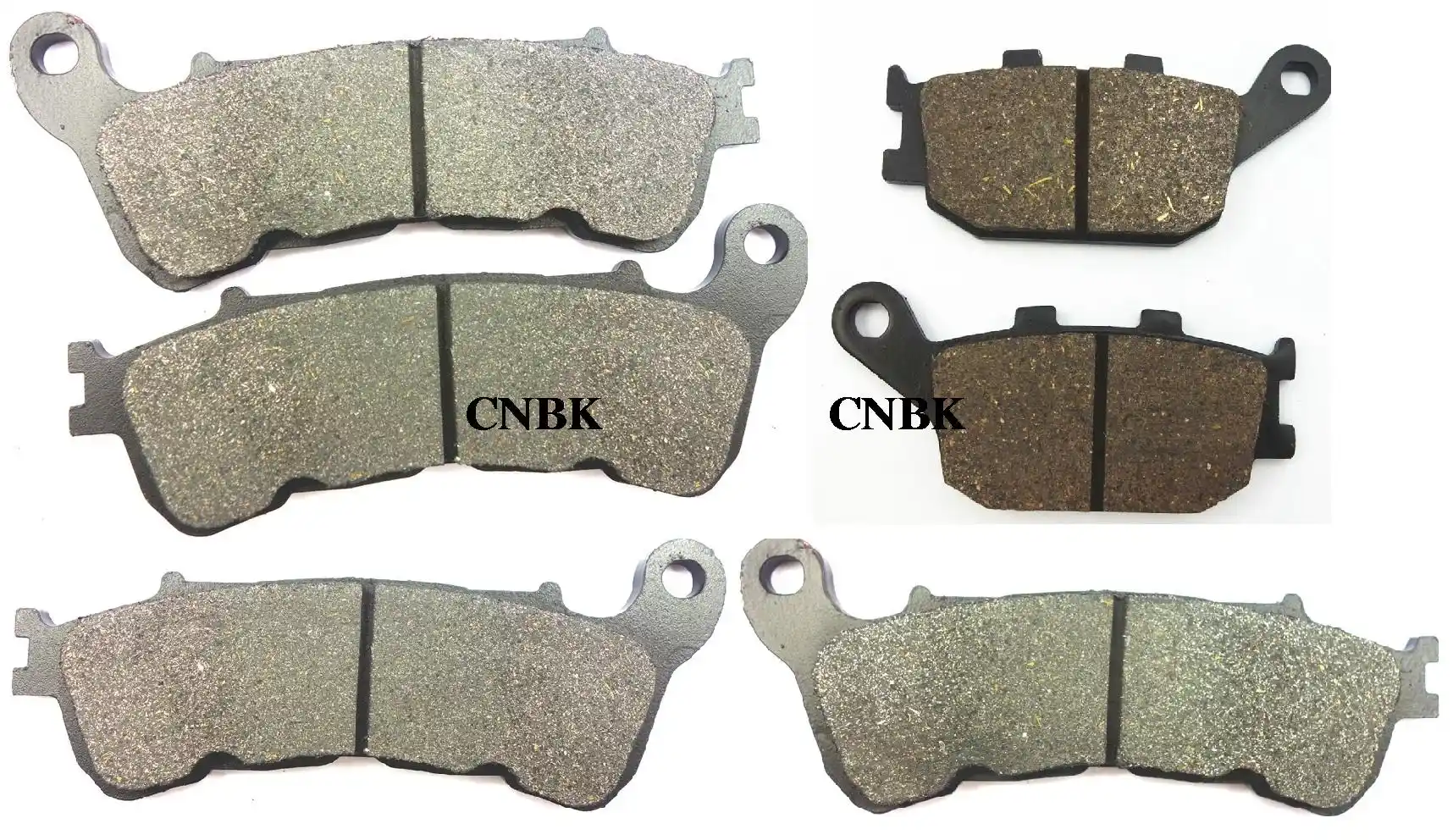 FL + FR R Набор тормозных колодок для HONDA 600 CB Hornet ABS CB600 2008 2009 2010 2011 2012 2007 2013|Тормозные