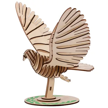 

MrY 5 Models 3D Wooden Puzzle Self-Assembly Toy Kids Gift Three-Dimensional Jigsaw Puzzle DIY Handmade Toys Dropshiping